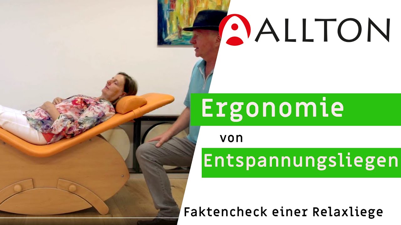 Entspannungsliege - wichtige Fakten zur ergonomischen Relaxliege