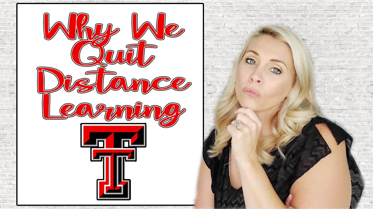 WHY WE QUIT DISTANCE BASED PUBLIC SCHOOL | Quitting Texas Tech University K-12 | TTUISD