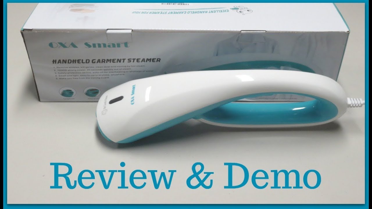 OXA Smart Handheld Garment Steamer - Review & Demo!
