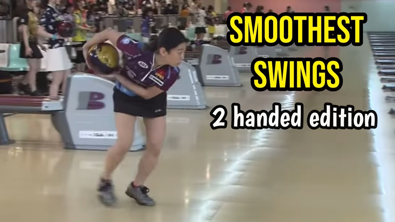 what’s smoother than being smooth?? Two handed bowlers with the smoothest swings