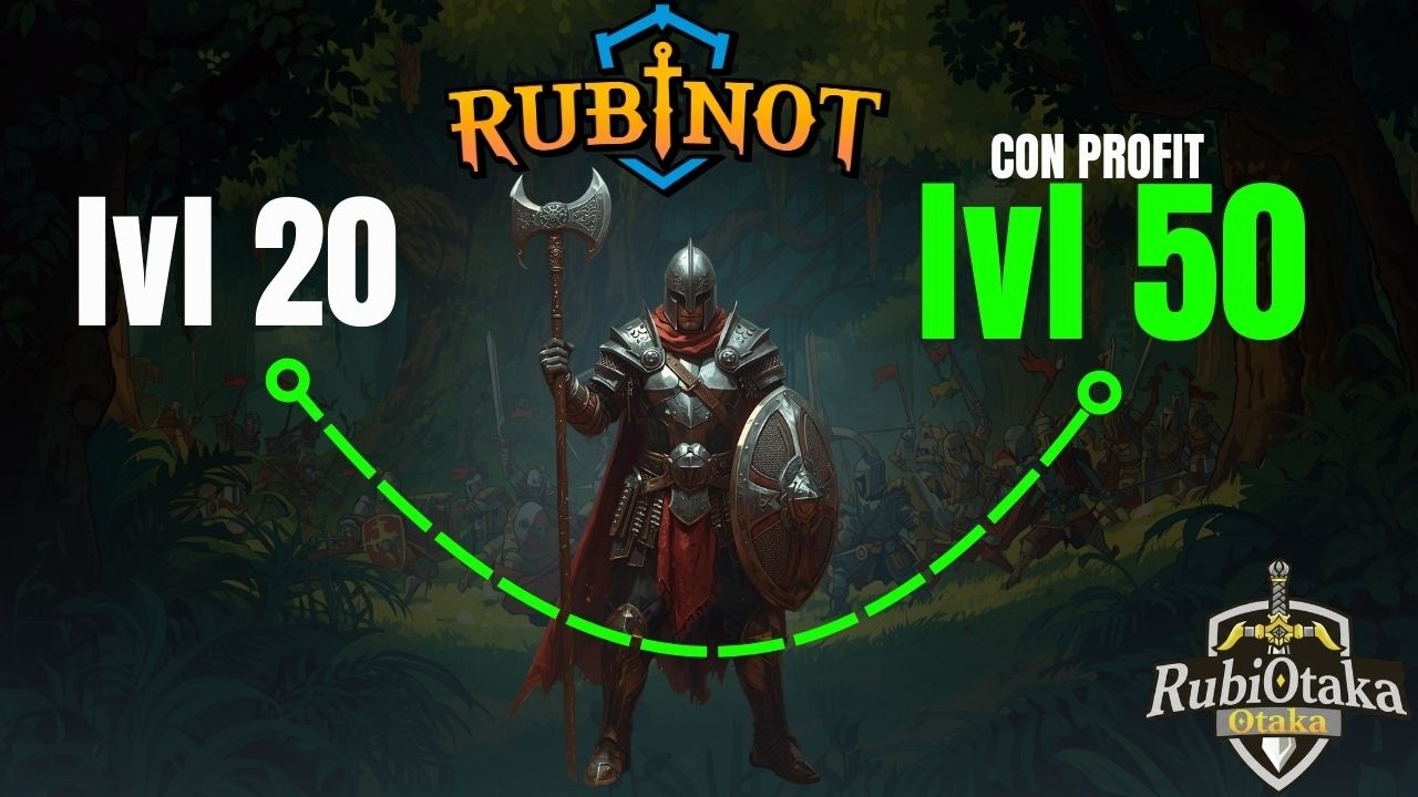 RUBINOT FREE TO PLAY | #02| COMO ES MEJOR SUBIR AL LVL 120 BIEN EXPLICADO | PASO A PASO PARA NUEVOS