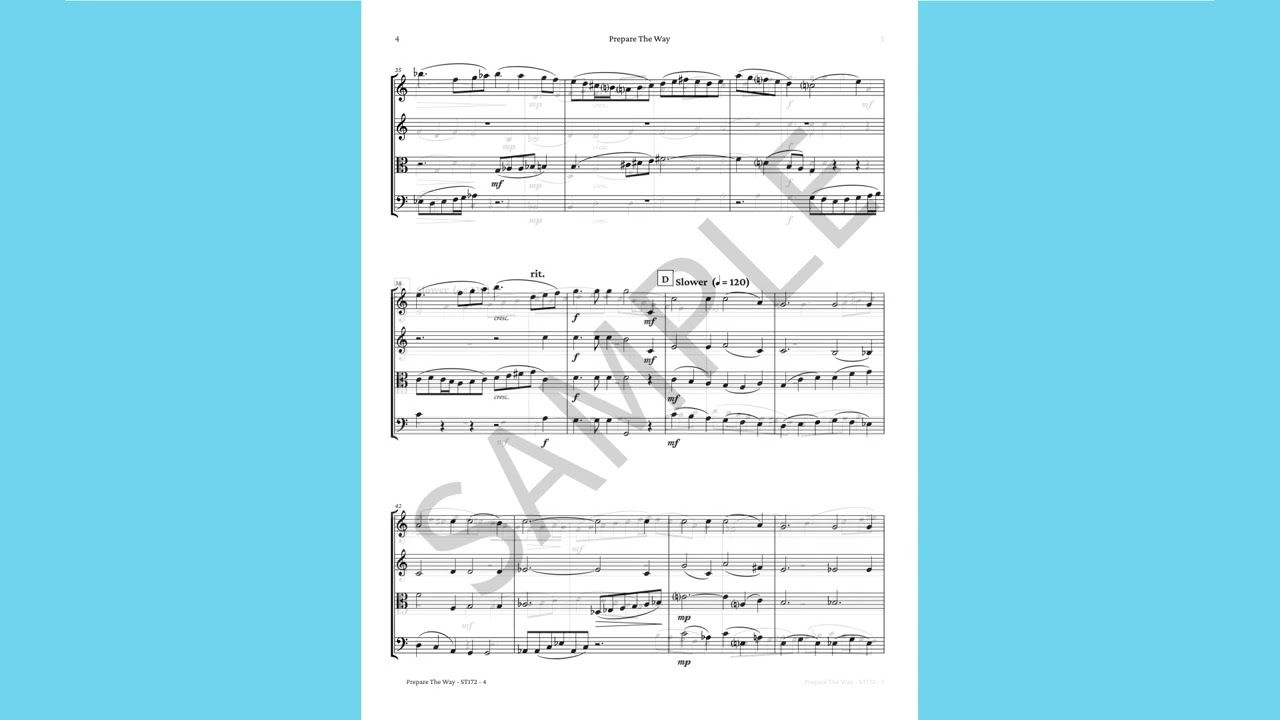 Prepare The Way (Strings)