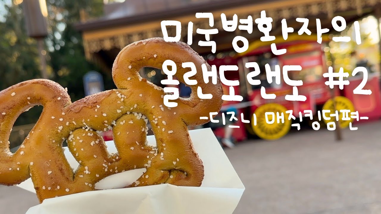 🏰 없는 체력 다끌어서 흼과 꾸망의 나라 다녀옴 🇺🇸 | 디즈니 매직킹덤 | 올랜도2