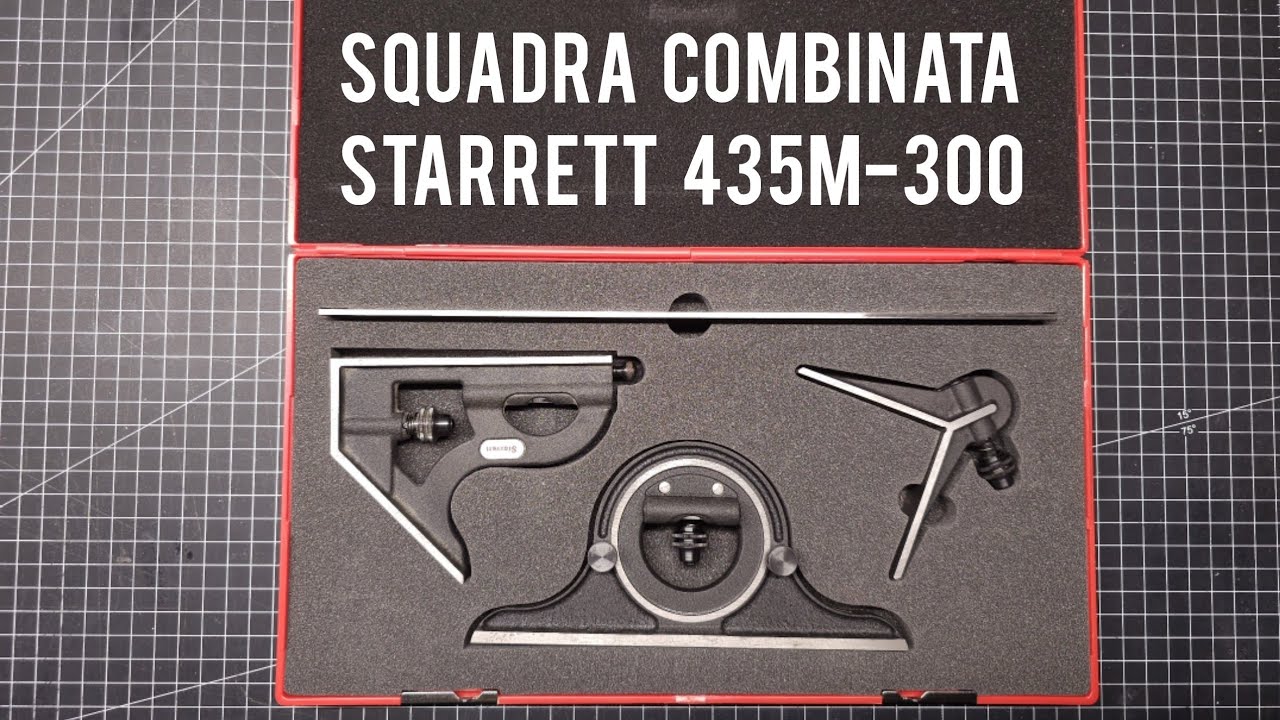 Squadra combinata Starrett 435M-300 e confronto con squadra economica