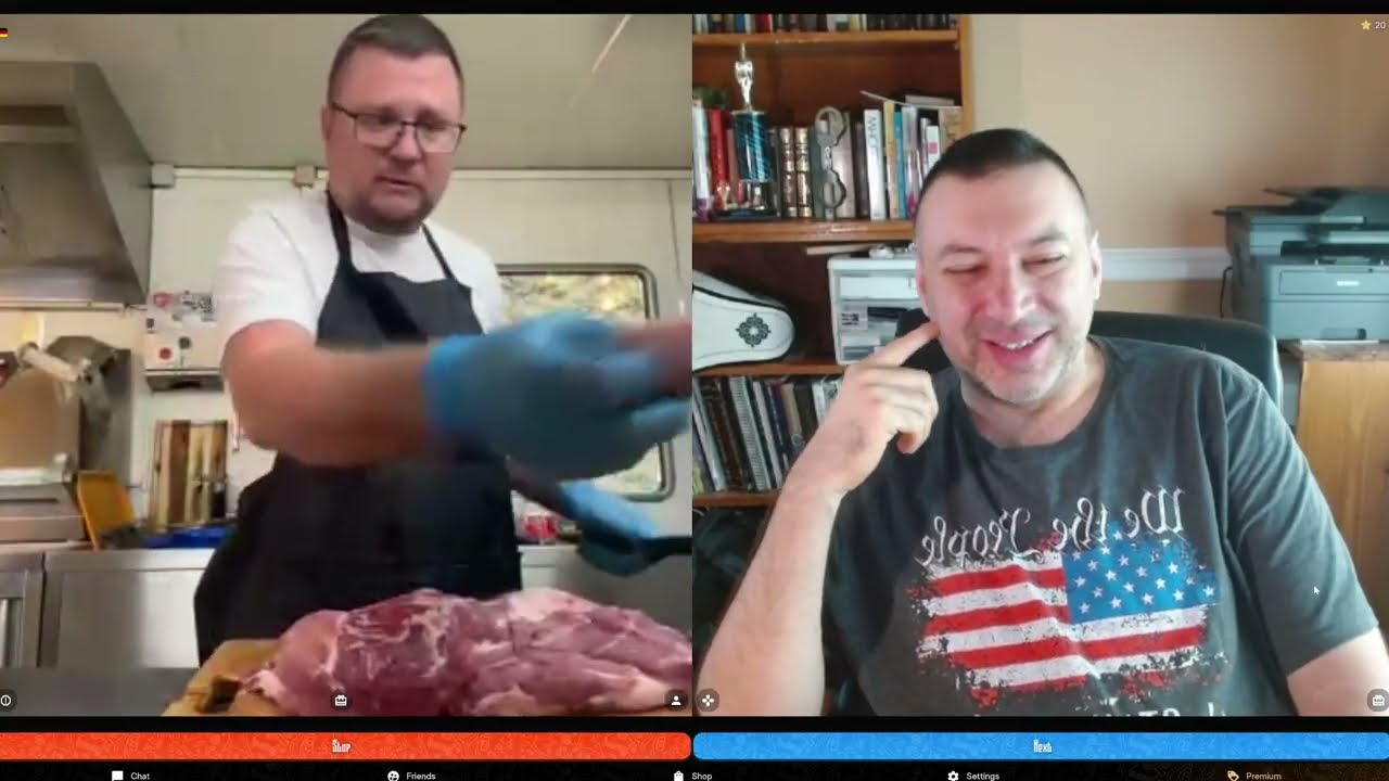 Мясник из Германии рубит правду.