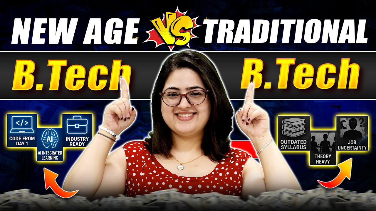 🎯New Age B.Tech vs Traditional B.Tech 2026, Don't Miss! N-SAT Exam Application Still Open #sunstone