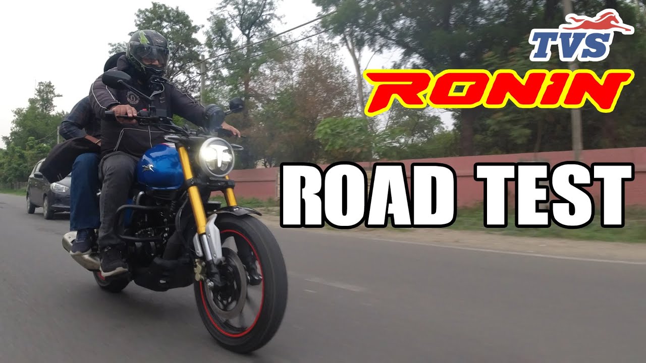 TVS Ronin Scrambler | First Ride Impressions | Bike Showcased at PRABHAT TVS Amritsar | Spare Wheel