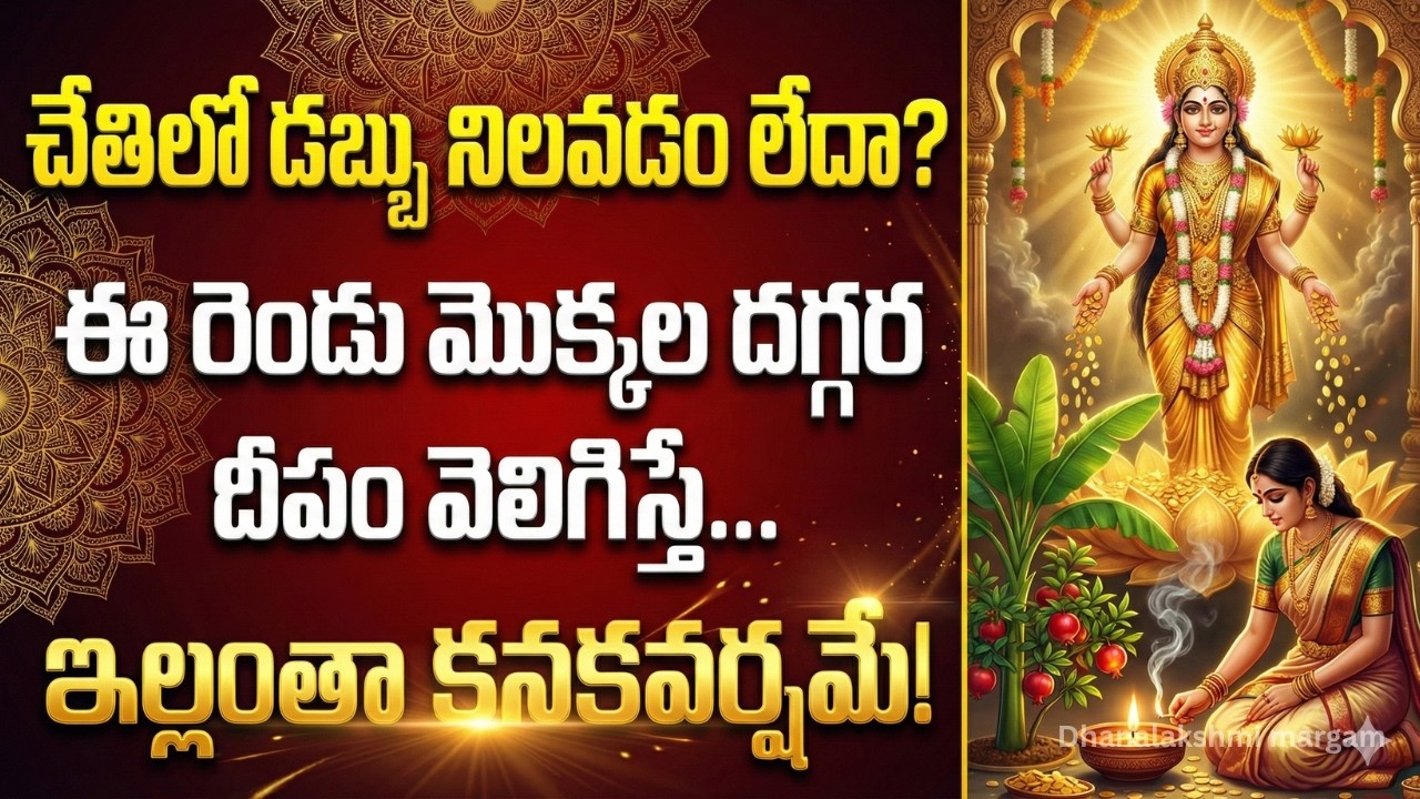 సోమవారం ఈ ఒక్క పని చేస్తే.. లక్ష్మీదేవి మీ ఇంట్లోనే ఉంటుంది! || Lakshmi Puja