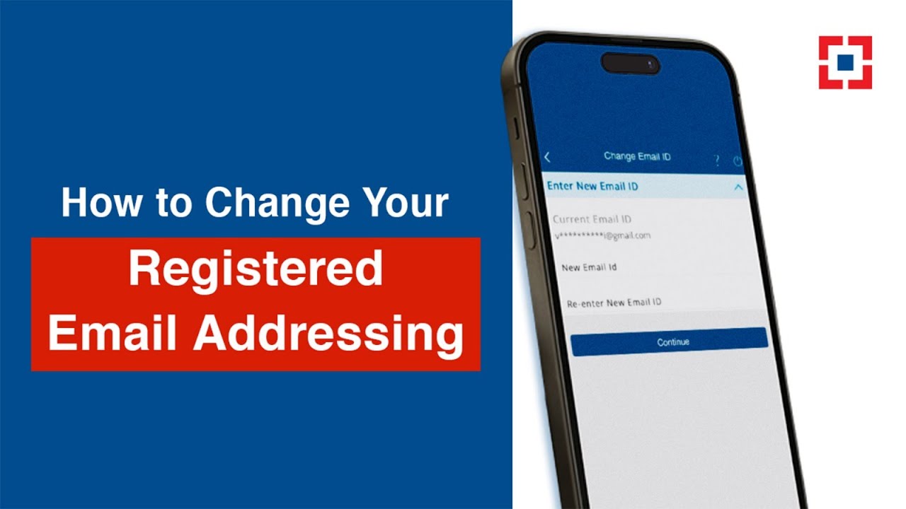 How to Change Your Registered Email Address | HDFC Bank MobileBanking | HDFC Bank