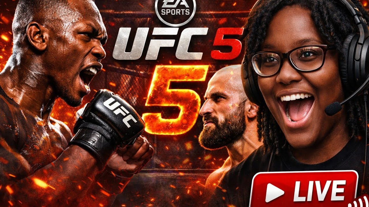 “UFC 5 LIVE – Epic Fights & Intense Action! 🔥”