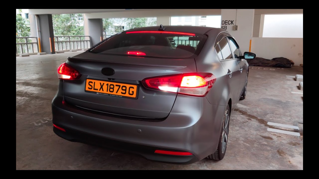 How to change Kia K3 reverse light to LED