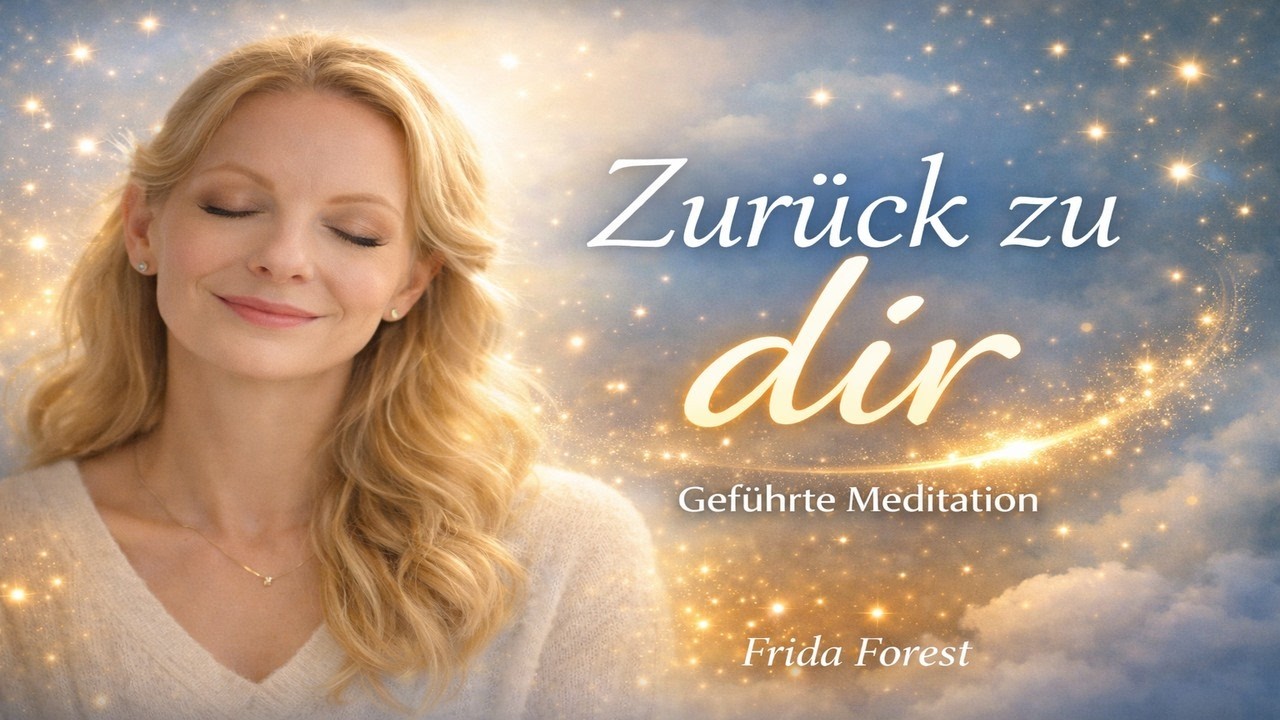 Geführte Meditation - Zurück zu Dir ✨Herzöffnung & innerer Frieden | 28 Minuten 🌿 🤍