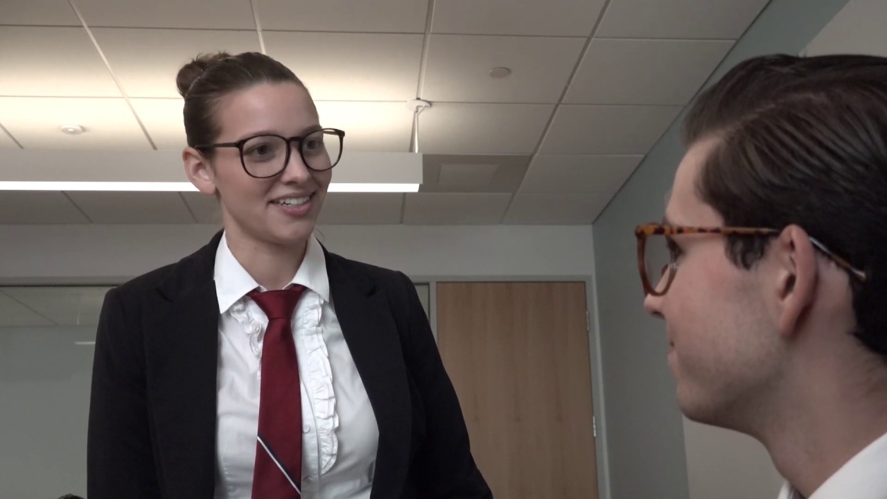 American Psycho Business Card Scene Recreation