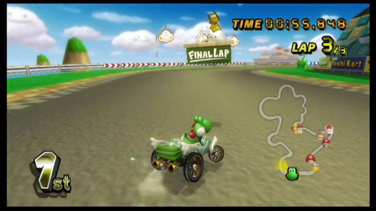 GCN Yoshi Circuit (RC1) - Ermelber, Yoshidude4