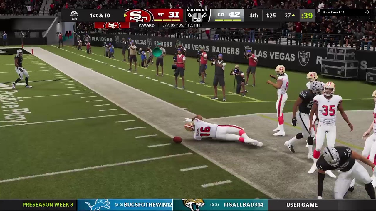 RFL preseason