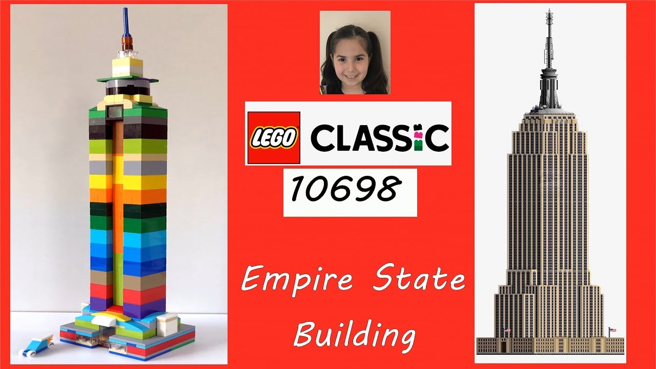 LEGO CLASSIC (10698) YARATICISI / Lego Empire State Yapım Talimatı / (Lego Classic Building Ideas)