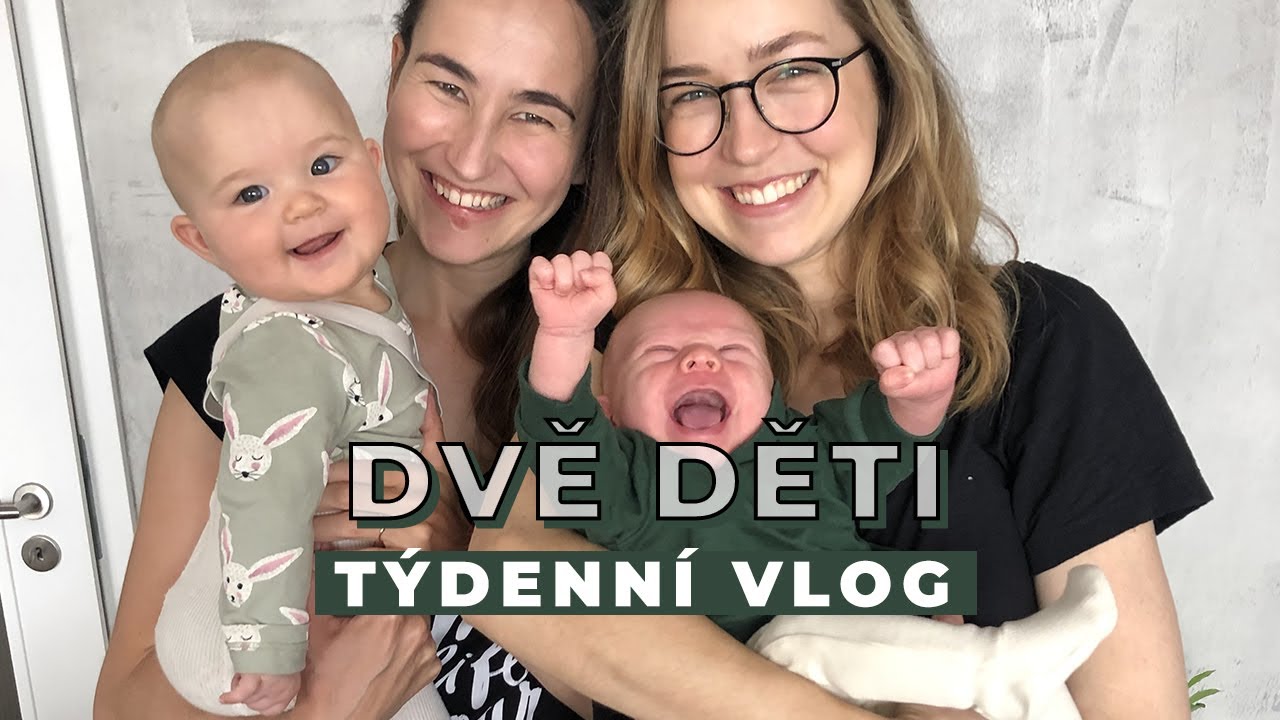 TÝDENNÍ VLOG #61 | První pracovní pokusy se dvěma dětmi!