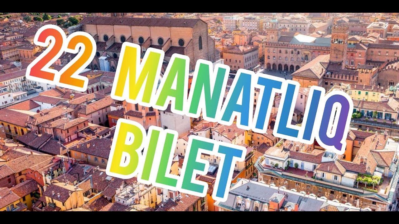 22 MANATLIQ ITALIYA BILETI // BOLONYA, ITALIYA TURUM // KUTAISI AIRPORTU VE BOLONYA AIRPORTU