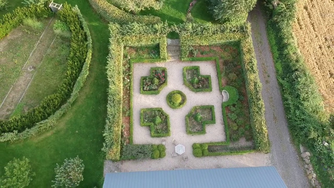 Fem&oslash; drone shot