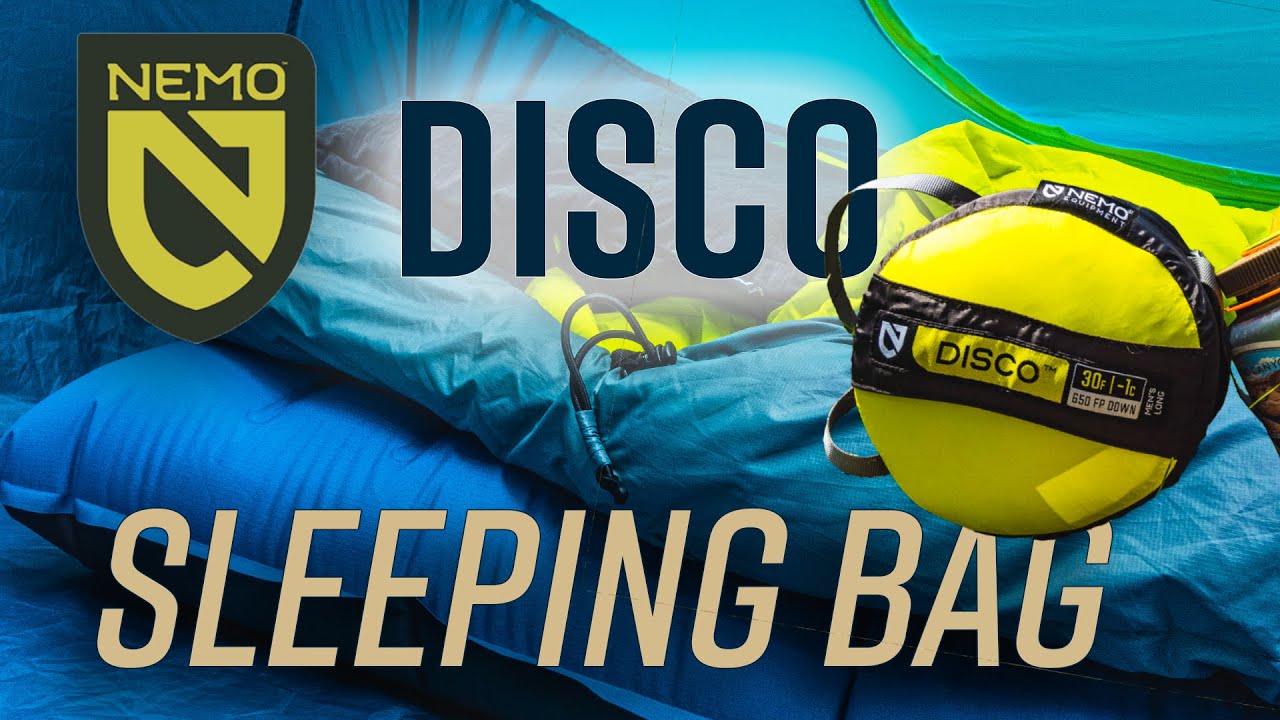Спальный мешок Nemo Disco — множество функций!