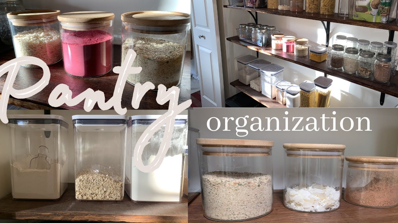 ORGANIZE MY PANTRY | Aesthetic pantry organization |