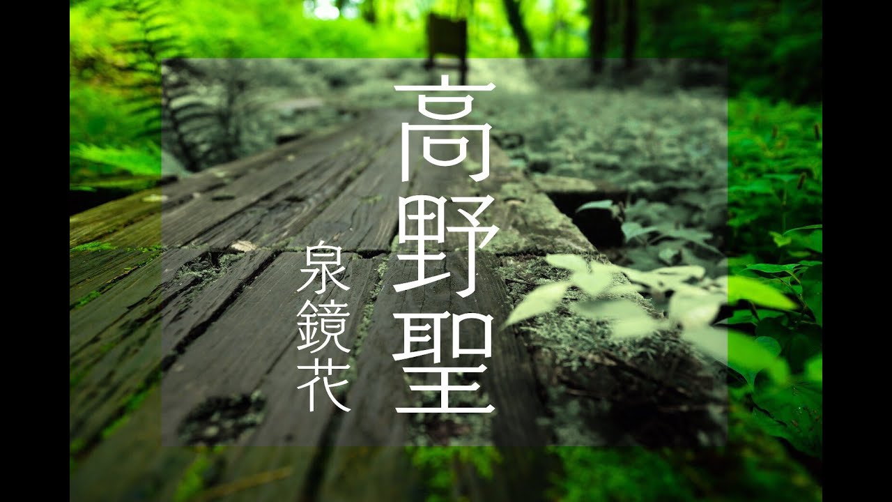 朗読　泉鏡花　『高野聖』