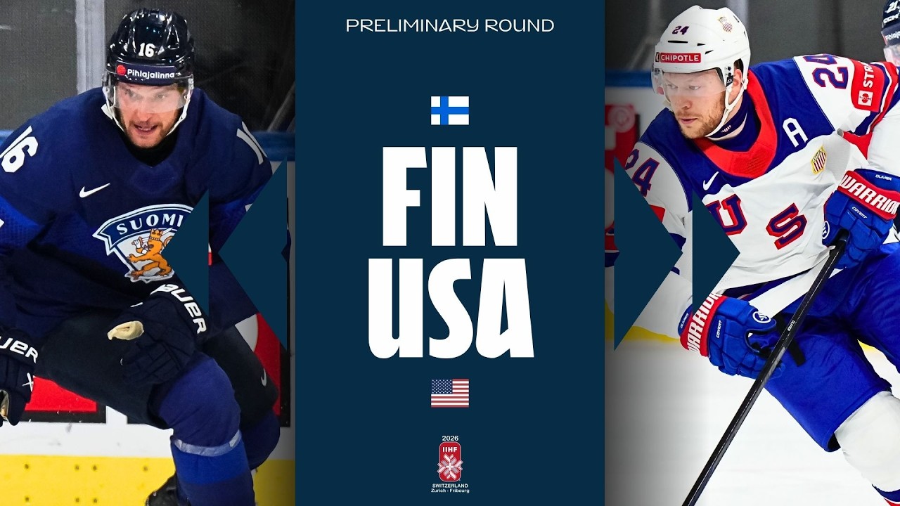 Highlights: Finland vs USA | 2026 #MensWorlds