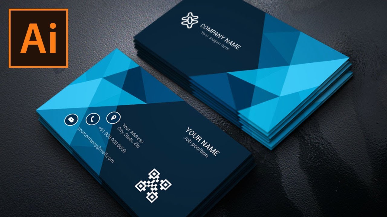 How to Create Business Card in Adobe Illustrator
