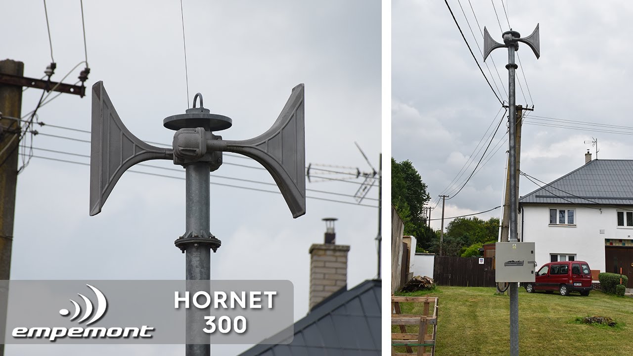 Zkouška sirén | Empemont Hornet 300 - Vacanovice | 03.07.2024 |