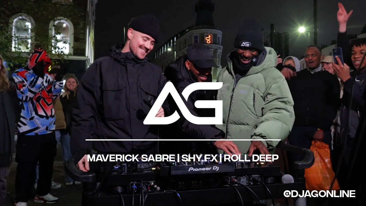 Roll Deep, Shy FX & Maverick Sabre Live from King's Cross | DJ AG