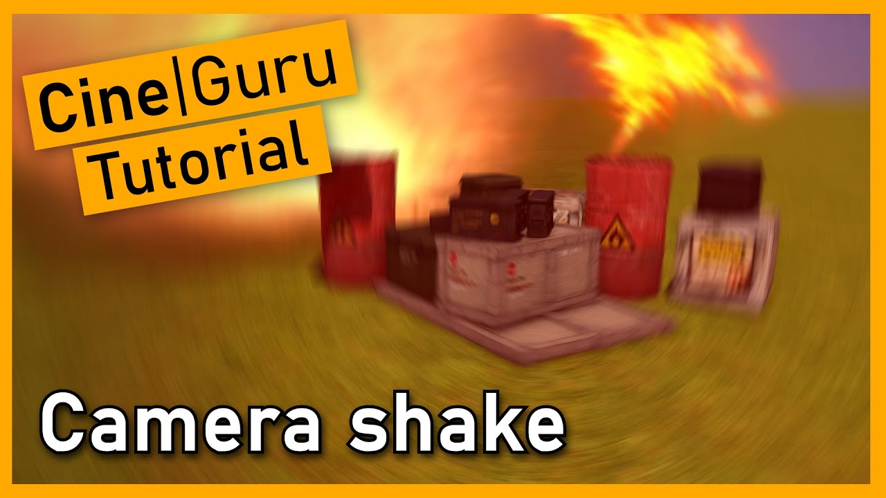 CineGuru tutorial: Camera shake triggers