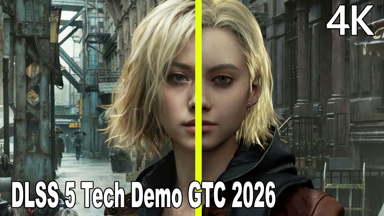 NVIDIA DLSS 5 Tech Demo 4K GTC 2026