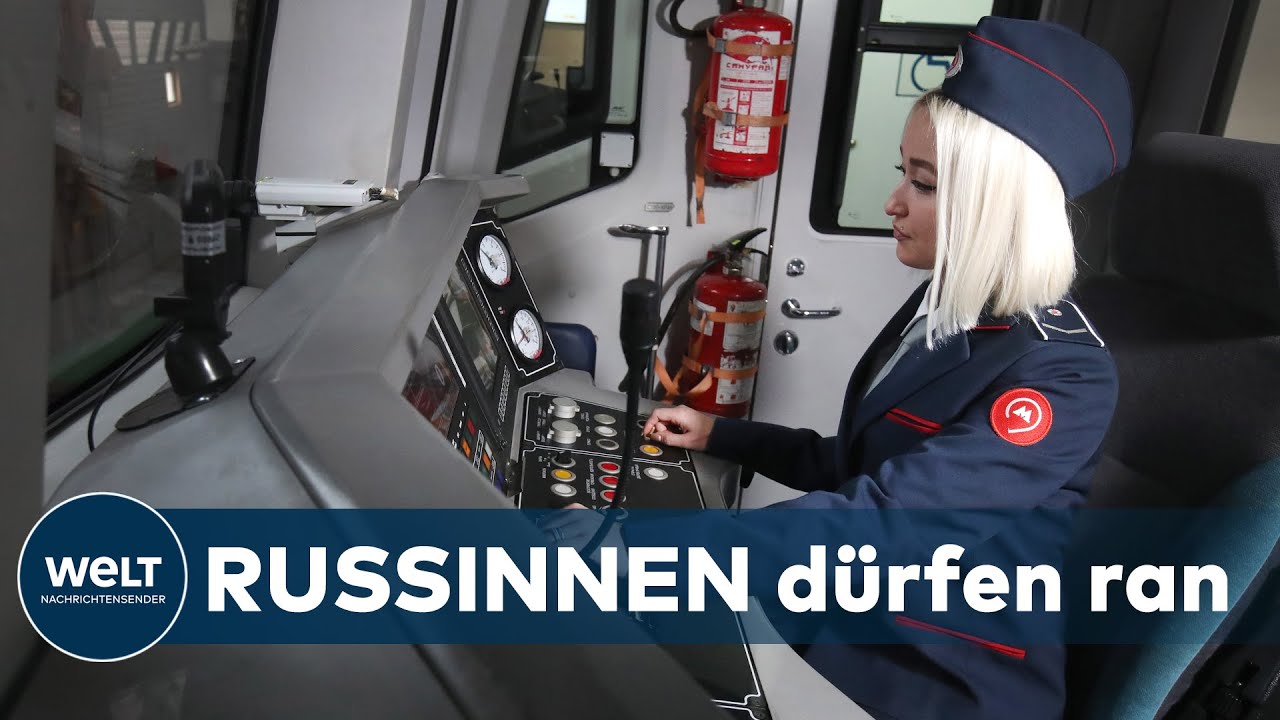 NACH MEHR ALS 80 JAHREN: Frauen dürfen jetzt auch Moskauer U-Bahn steuern