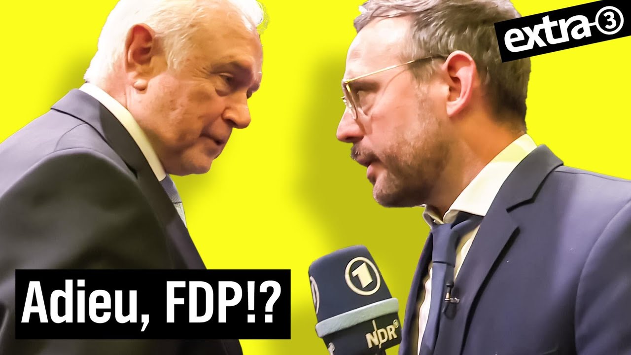 Reporter Jakob Leube: Ein letzter Besuch bei der FDP – Versprochen! | extra 3 | NDR
