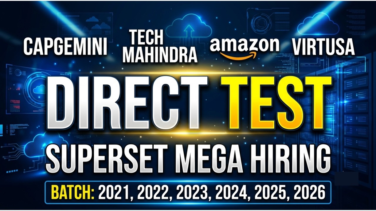 Direct Test | Hexaware, Wipro Superset Hiring For Freshers | Tending Jobs This Week