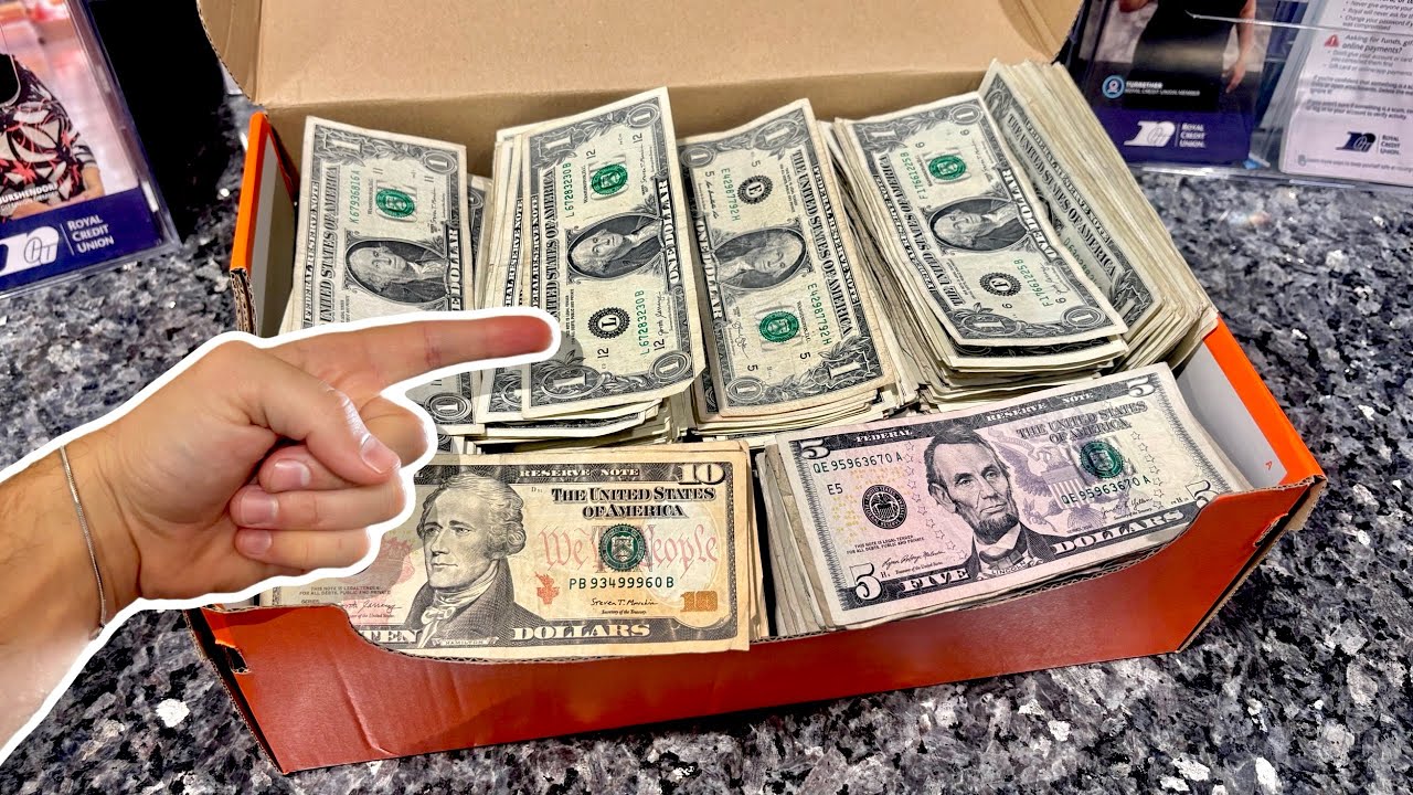 СДАЕМ НАЛИЧКУ В БАНК!💰НОВЫЙ РЕКОРД!? + ОГРОМНАЯ КУЧА МОНЕТ!