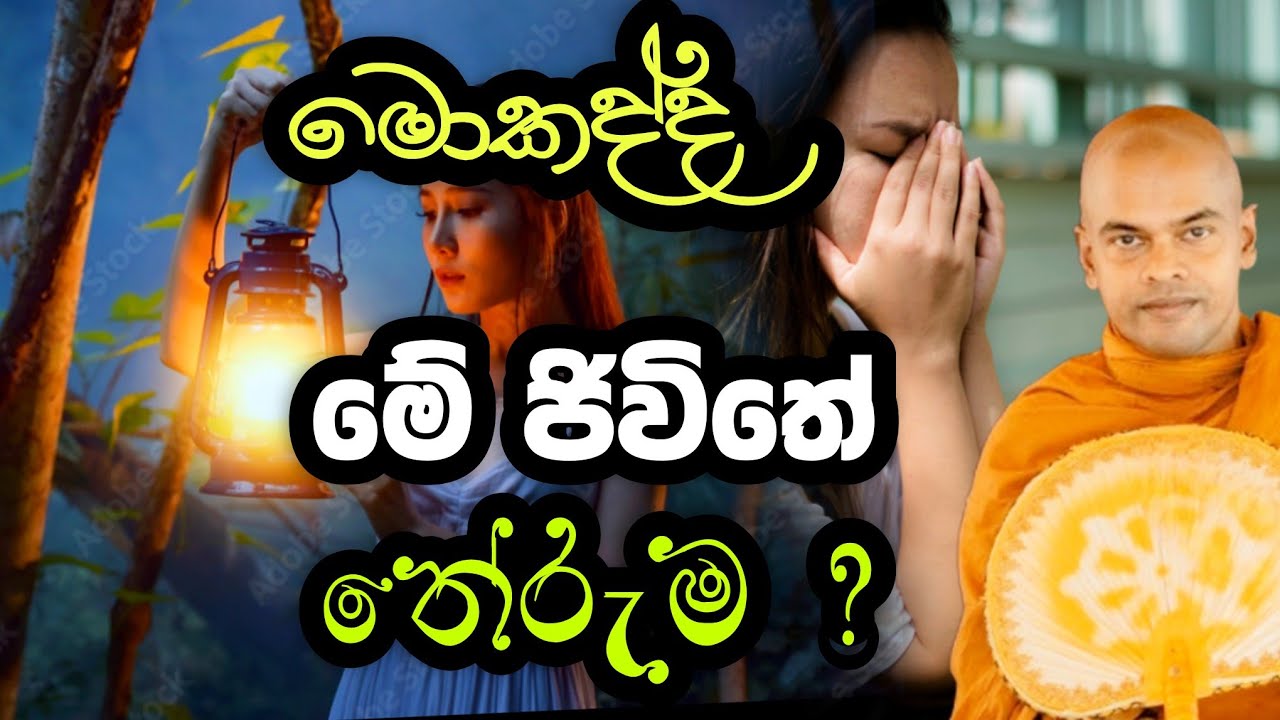 මොකද්ද මේ ජිවිතේ තේරුම | Kiriwaththuduwe Ariyadassana Thero | කිරිවත්තුඩුවේ අරියදස්සන හිමි