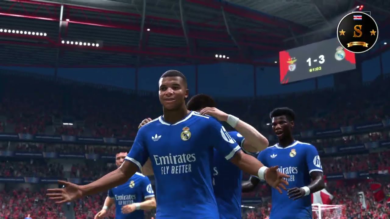 🔥UEFA CHAMPIONS LEAGUE BENFICA VS REAL MADRID (EA SPORTS FC 26 SIMULATED) 🔥#easportsfc26