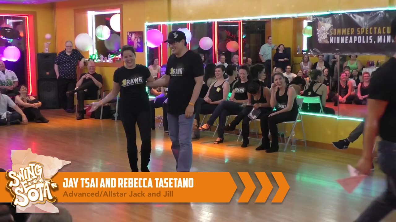 SWINGesota 2017 - Adv/All-Star - Jay Tsai & Rebecca Tasetano