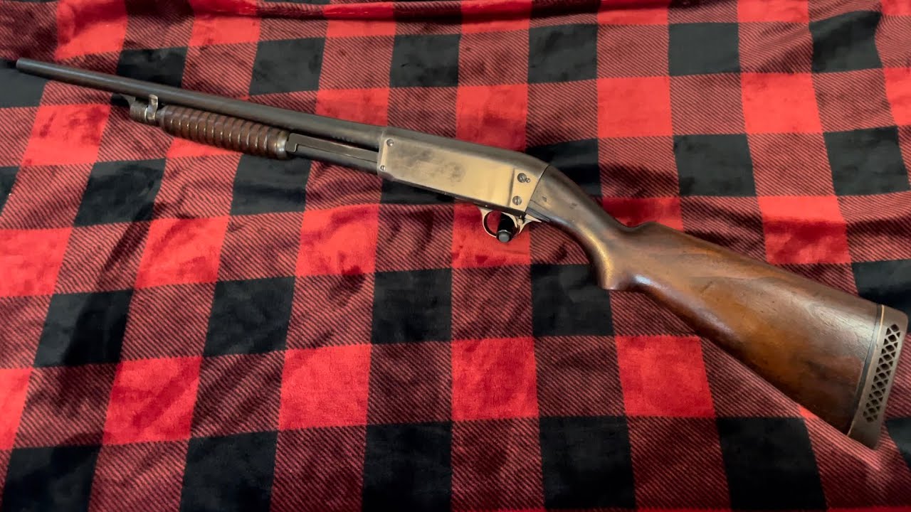 Remington Model 17 20 Gauge shotgun update. Trimmed barrel, rebluing, cleaned, oiled.