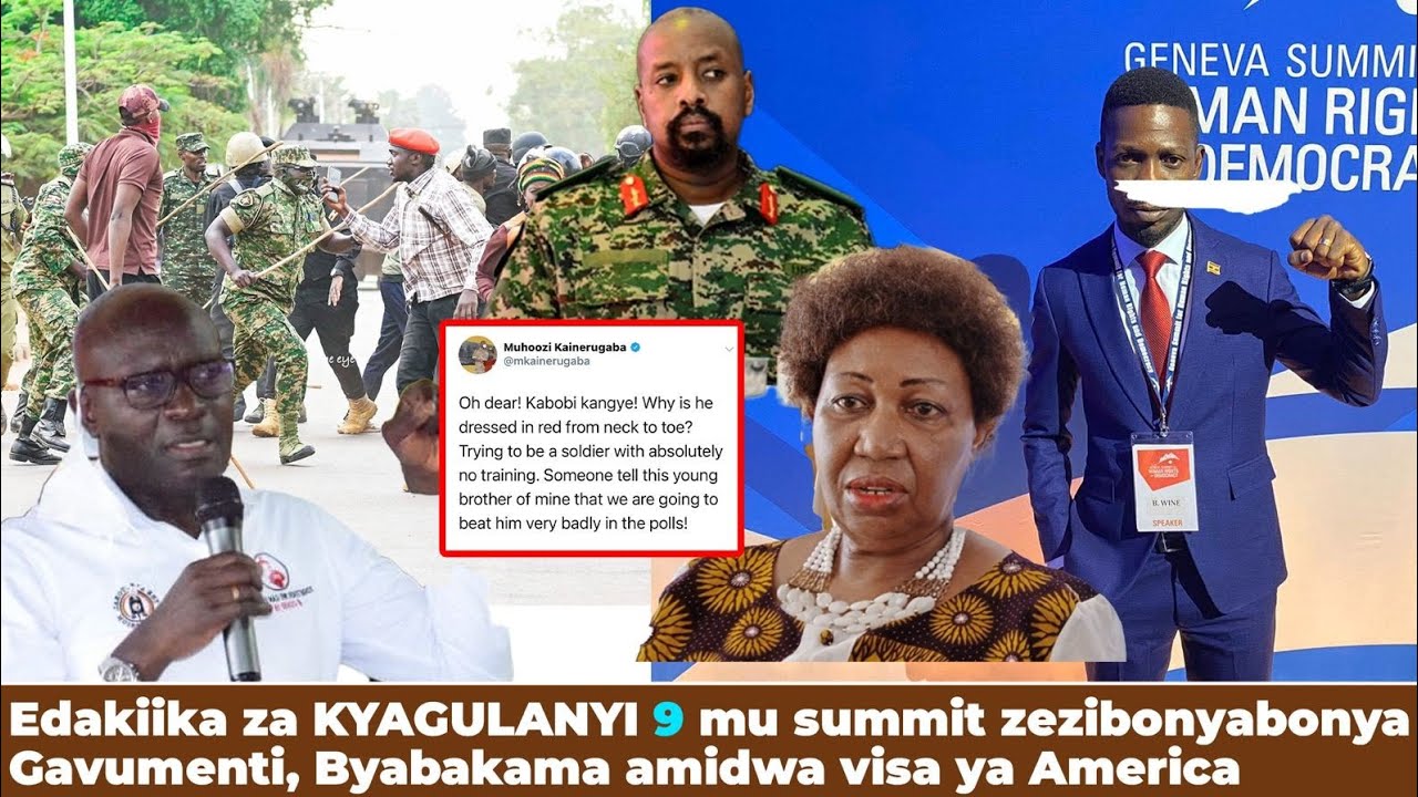 Eddakiika za Kyagulanyi 9:32 Geneva Kyezibakola,Byabakama Bamumye Visa