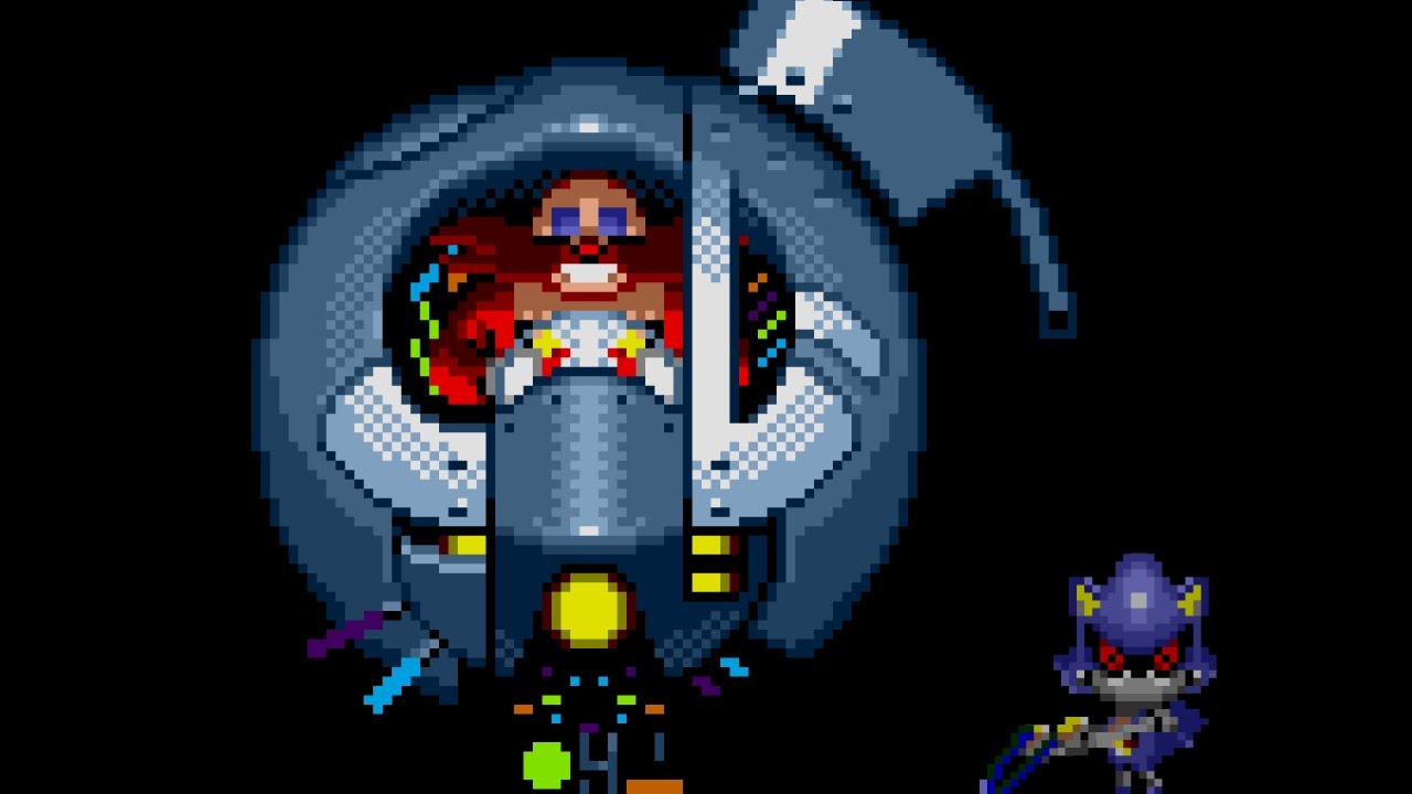 Animation : If Sonic CD's Boss are harder but still stupid