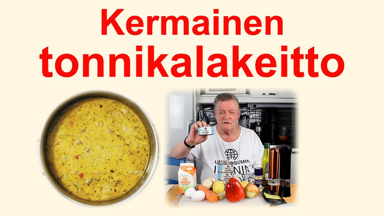 Kermainen tonnikalakeitto