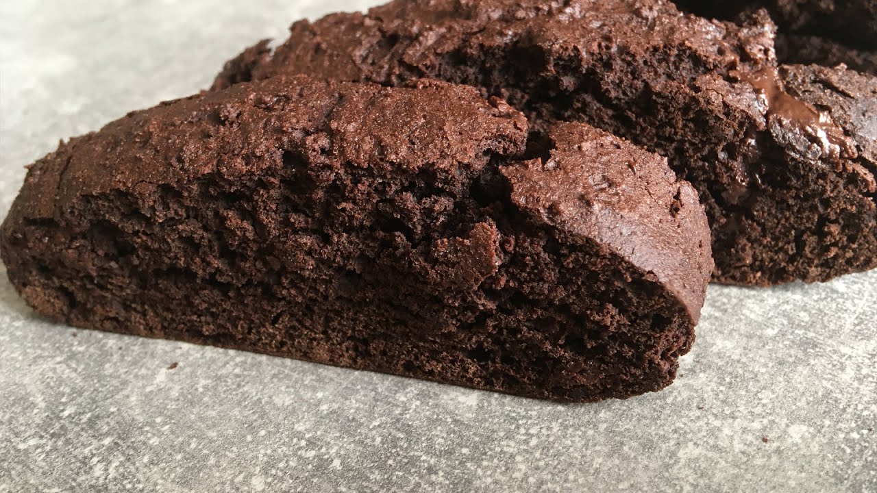 I brought this recipe from Italy! Chocolate Coffee Biscotti in 15 minutes. Simple and very tasty!