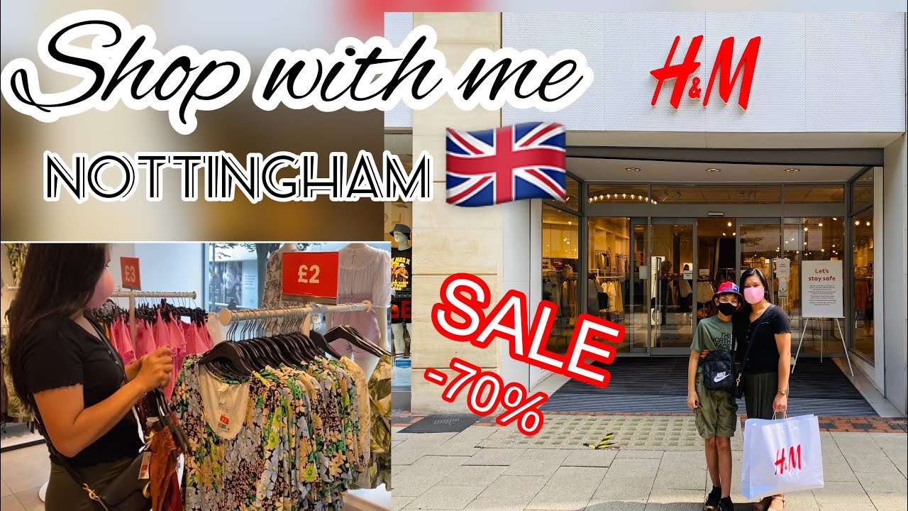 SHOPPING IN NOTTINGHAM🇬🇧AFTER LOCKDOWN! H&M SALE / FILIPINA-BRITISH MOM VLOG