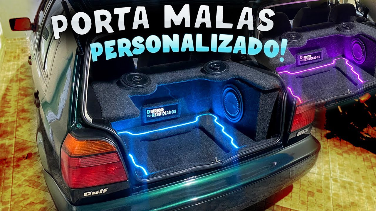 PORTA MALAS PERSONALIZADO NO GOLF MK3!