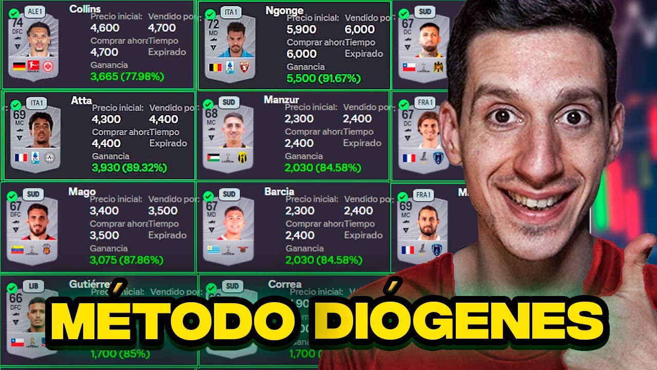 ¡EL MEJOR MÉTODO PARA GANAR MONEDAS EN FC 26! 💰 - Método Diógenes