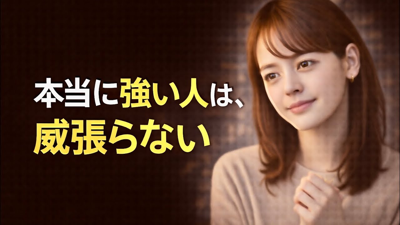 【心理学×脳科学】なぜ威張る人ほど心が弱いのか｜職場・学校に必ずいる“威張りん坊”の正体