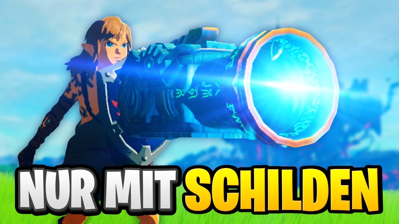 Zelda TOTK nur mit SCHILDEN durchspielen!