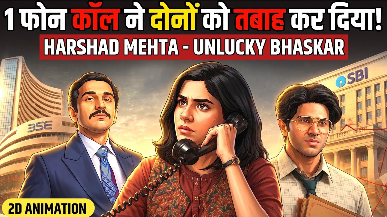 The Real Story Behind Lucky Bhaskar | 1992 Harshad Mehta Banking Scam Case Study